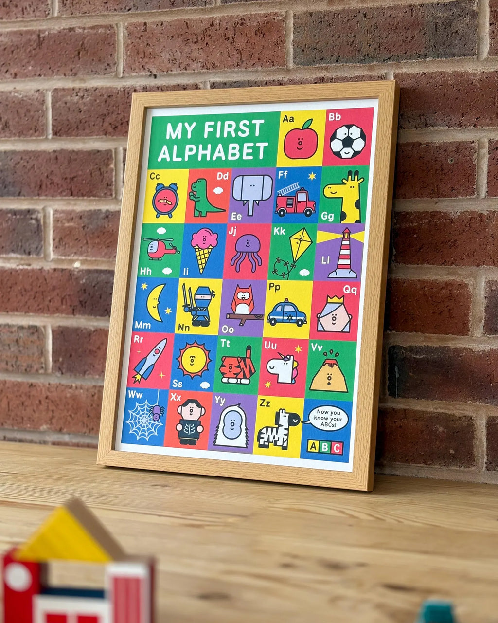 MY FIRST ALPHABET